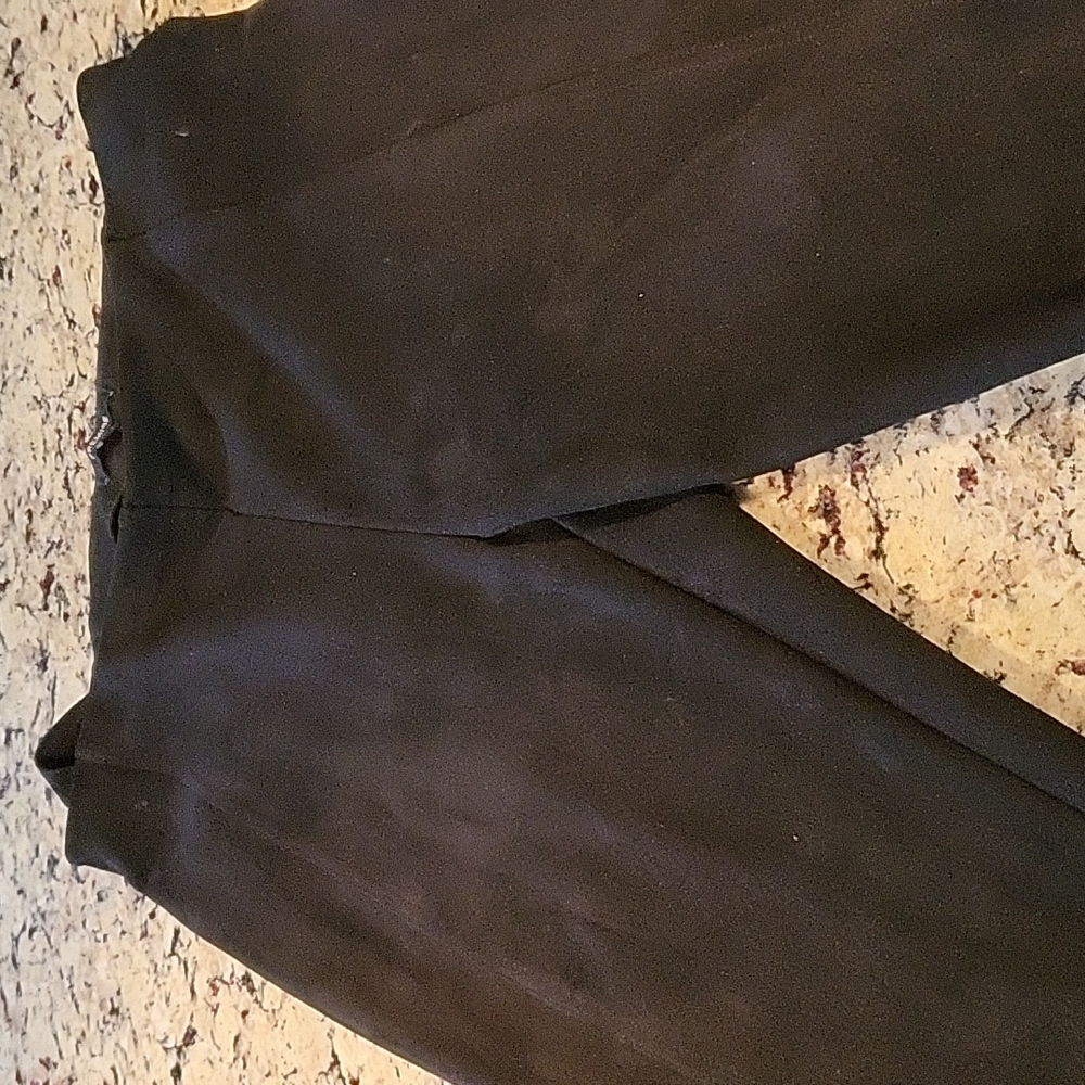 EXCELLENT SHAPEblack suede pants
